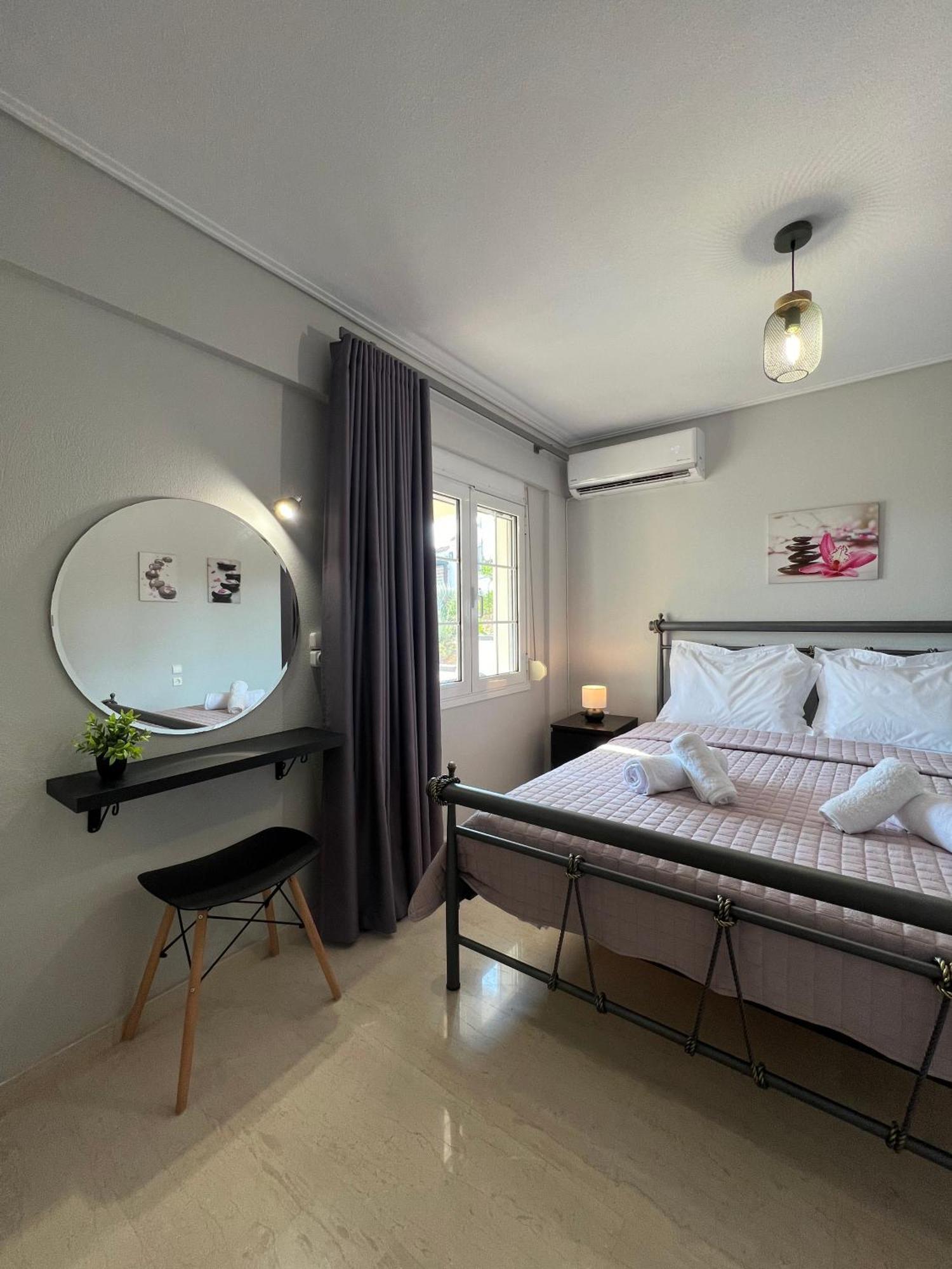 Aiolos Seaside Apartment Marathos  Bagian luar foto