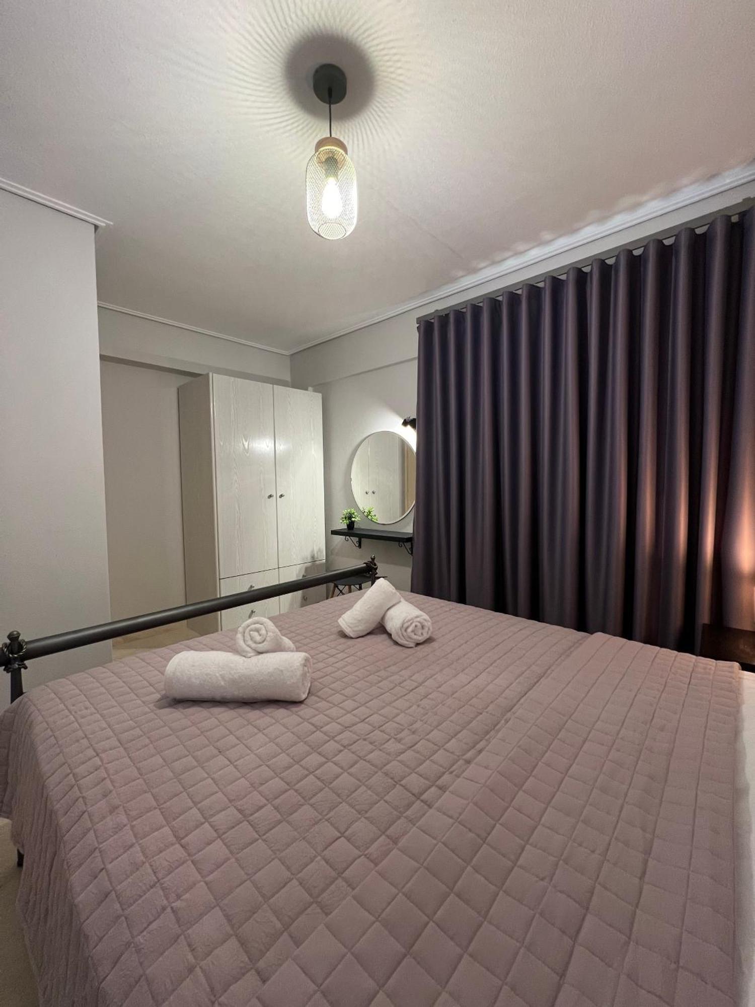 Aiolos Seaside Apartment Marathos  Bagian luar foto
